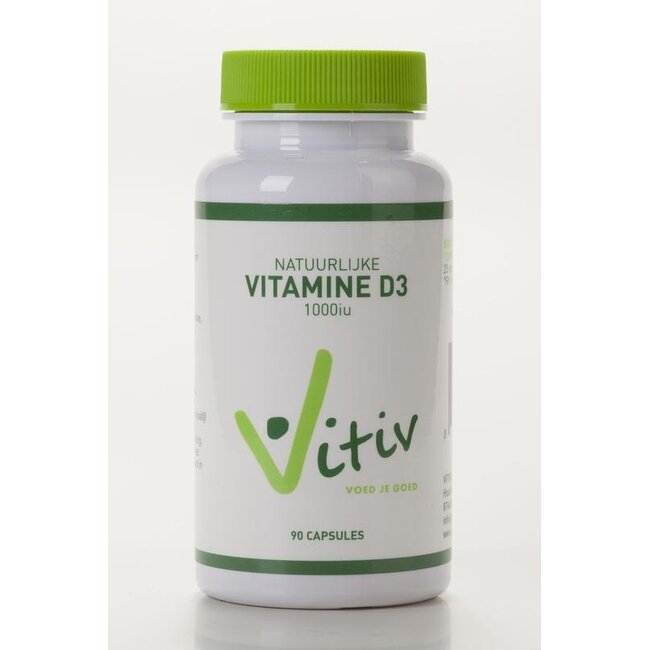 Vitiv Vitamina D3 1000 UI 360 cápsulas