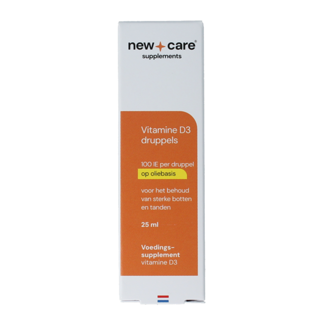 Vitamine D3 gouttes à base d'huile 25 ml