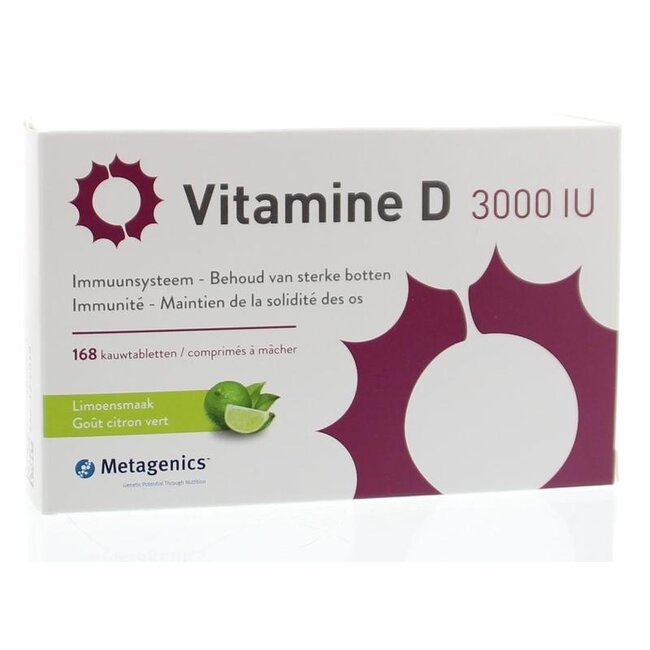 Metagenics Vitamin D 3000IU 168 Tablets