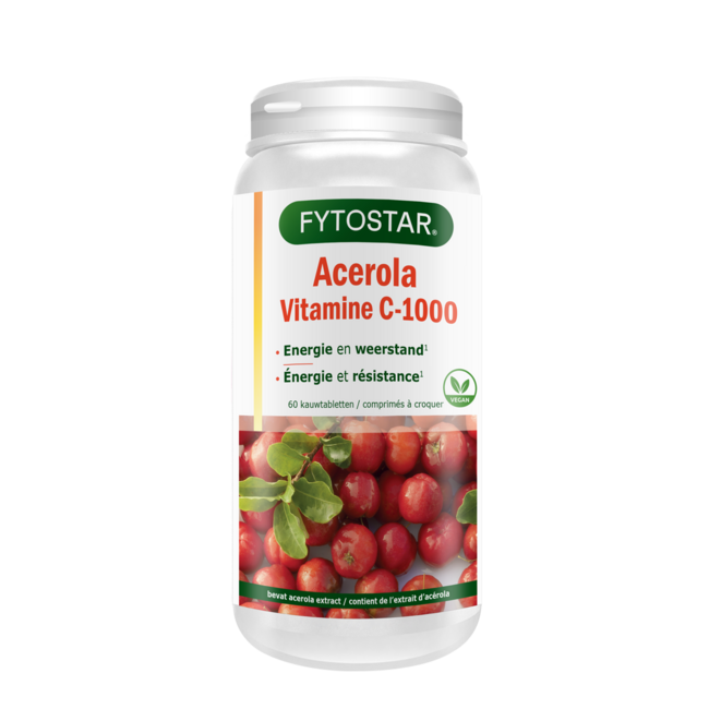 Fytostar Vitamin C 1000 Acerola 60 Lutschtabletten