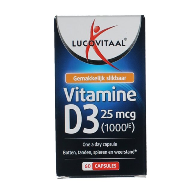 Witamina D3 25mcg 60 Kapsułek