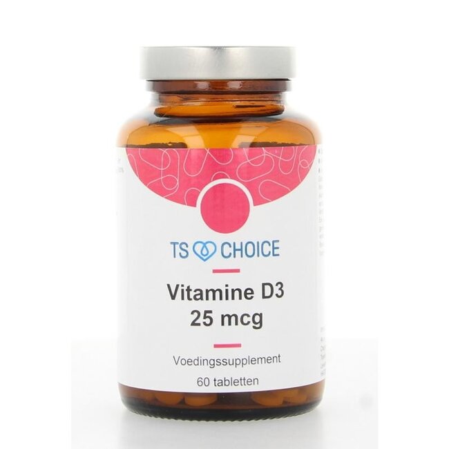 TS Choice Vitamin D3 25mcg 60 Tablets