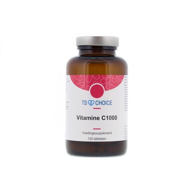 TS Choice Vitamine C 1000 mg & bioflavonoïdes 120 comprimés