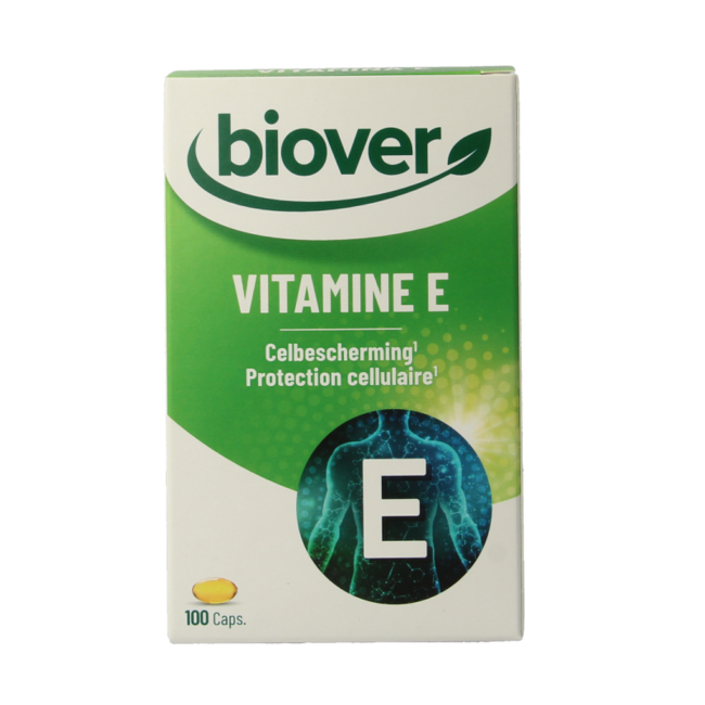 Biover Vitamina E naturale 45 UI 100 Capsule