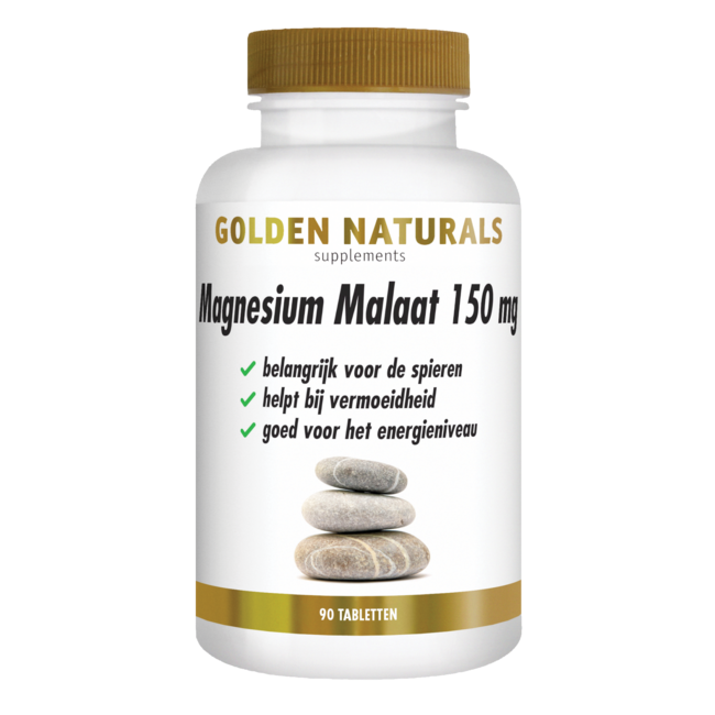 Golden Naturals Magnesium malate vegan 90 Tablets