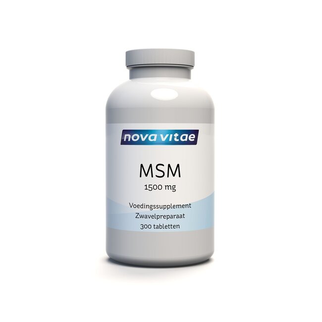 Nova Vitae MSM 1500mg 300 Tablets