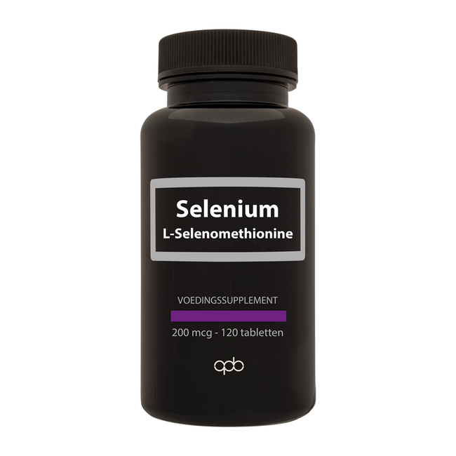 APB Holland Selenium - L-Selenomethionine 200mcg 120 Tablets