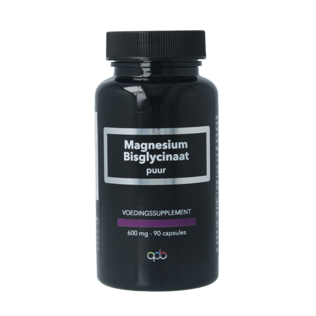 Magnesium bisglycinaat puur 600mg 90 Capsules