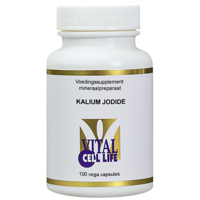 Vital Cell Life Kalium jodide 500mg 100 Vegetarische capsules