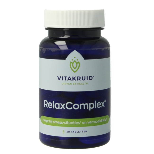 Vitakruid RelaxComplex including Magnesium Taurate & Vitamin D3 30 Tablets