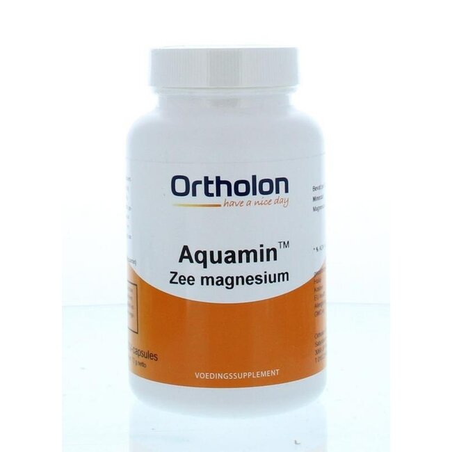 Ortholon Aquamin zee magnesium 120 Vegetarische capsules