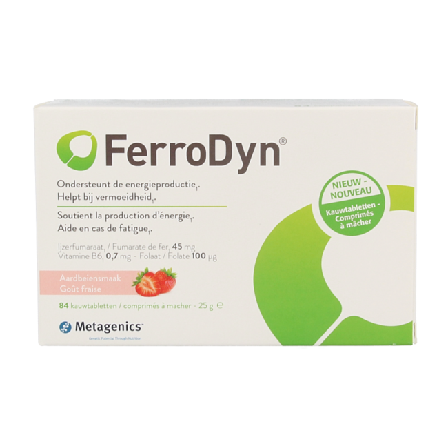Metagenics Ferrodyn 84 Compresse Masticabili