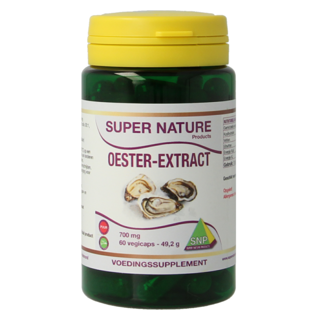 SNP Austern-Extrakt 700 mg rein 60 Vegetarische Kapseln