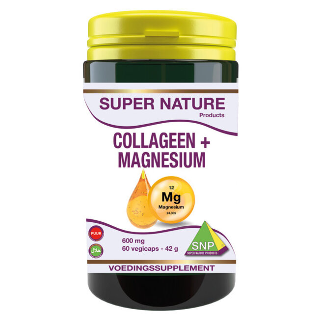 SNP Collagen Magnesium 600mg Pure 60 Capsules
