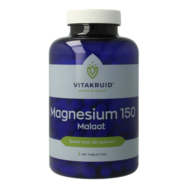 Magnesium 150 Malate with Vitamin B6 (P-5-P) 180 Tablets