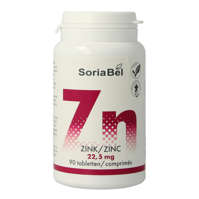 SoriaBel Cynk bioaktywny 22.5mg 90 tabletek