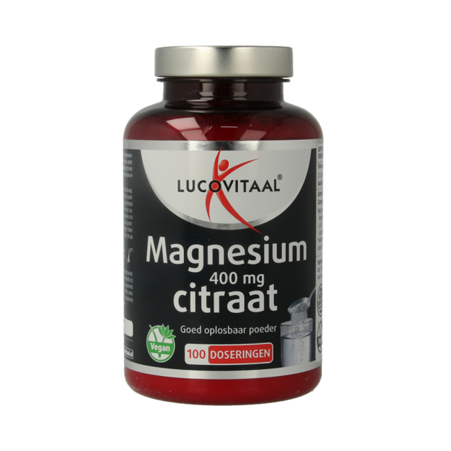 Lucovitaal Magnesio citrato 400mg in polvere 250 Grammi