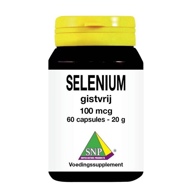 SNP Selenio 100 mcg sin levadura 60 cápsulas