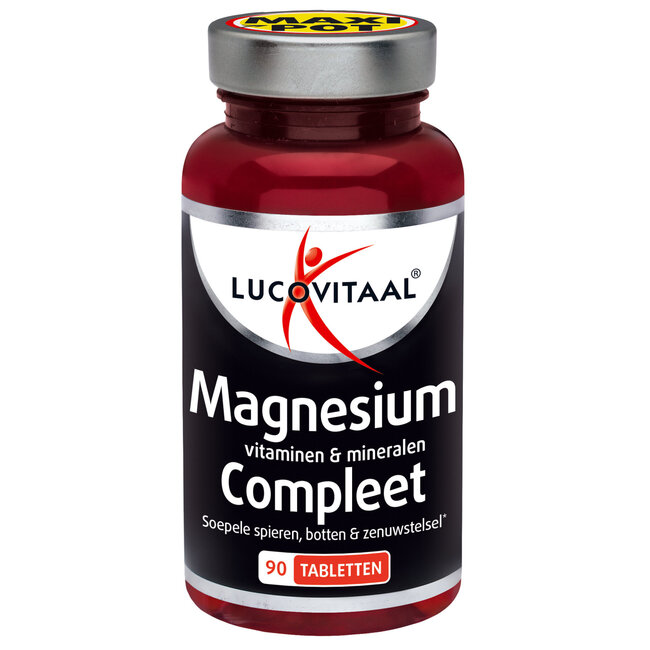 Lucovitaal Magnesium Vitamin Mineral Complex 90 Tablets