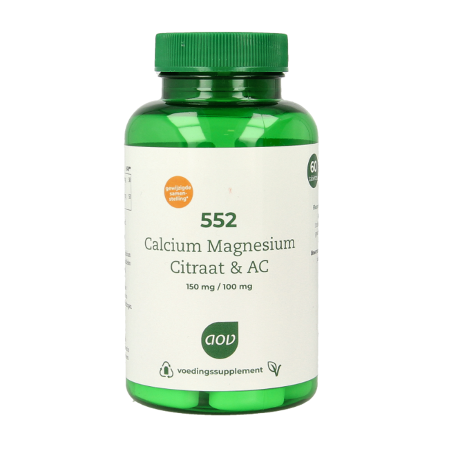 AOV 552 Calcium- & Magnesiumcitrat AC 60 Tabletten