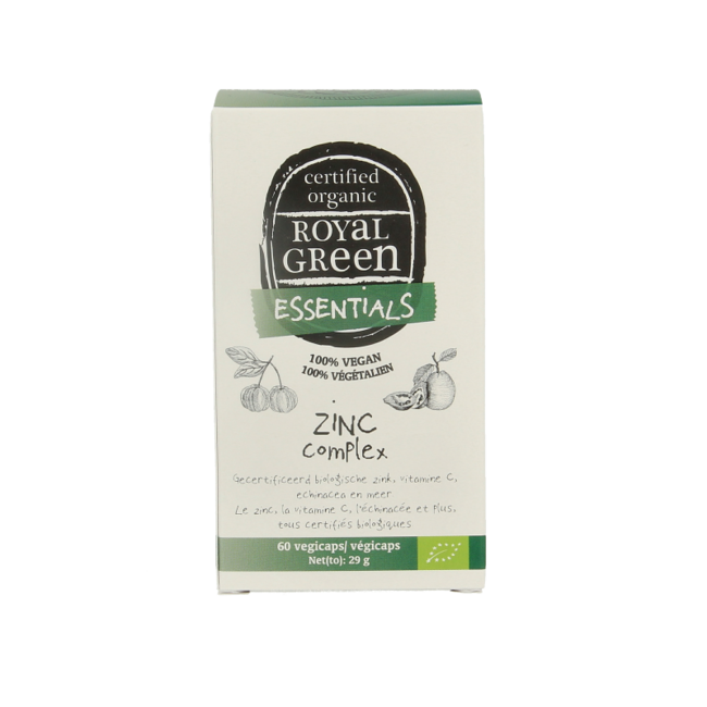 Zinc complexe bio 60 gélules végétales