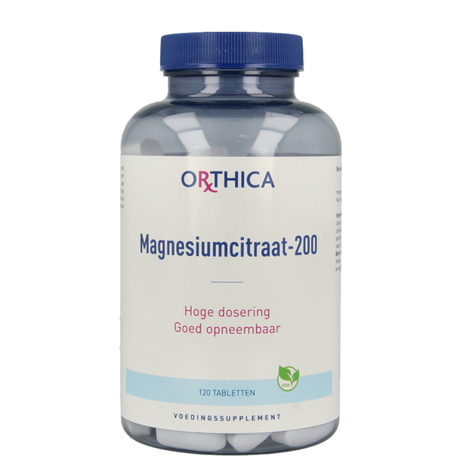 Citrate de magnésium 200 120 comprimés