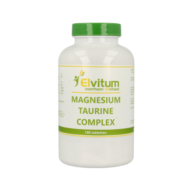 Elvitum Magnesium Taurine 180 Tablets
