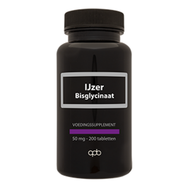 APB Holland IJzer bisglycinaat 500mg 200 Tabletten
