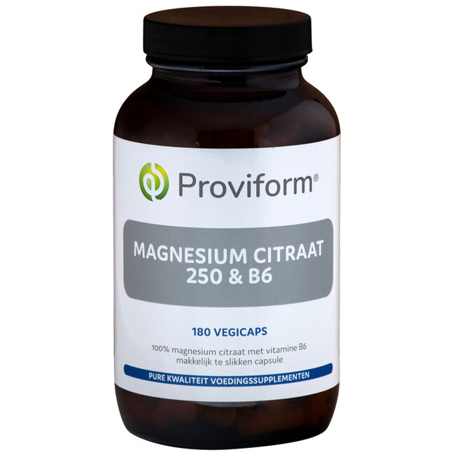 Proviform Magnesiumcitrat 250 & B6 180 Vegetarische Kapseln