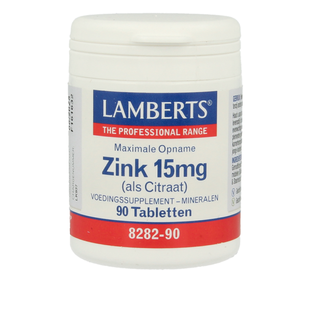 Lamberts Zinc Citrate 15mg 90 Tablets