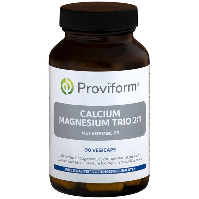 Proviform Calcio magnesio trío 2:1 y D3 90 cápsulas vegetales