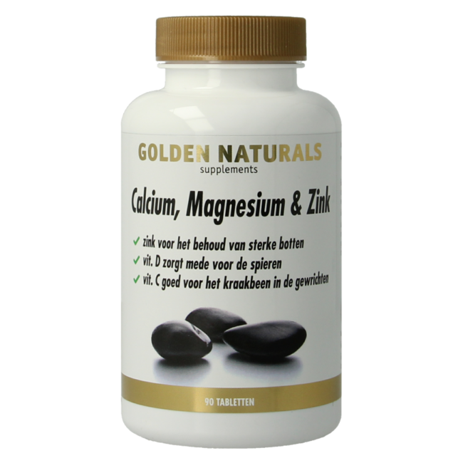 Calcium, Magnesium & Zinc 90 Tablets