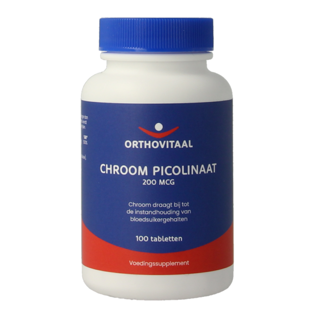 Chromium Picolinate 200mcg 100 Tablets