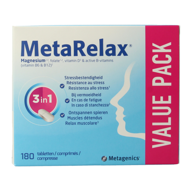 Metarelax 180 comprimidos