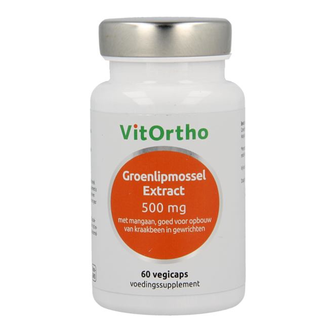 Grünlippmuschel-Extrakt 500 mg 60 vegetarische Kapseln