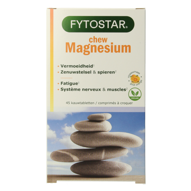 Fytostar Magnesium Chewable Tablets 45 Tablets