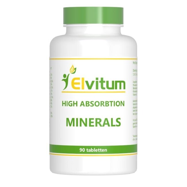 Elvitum Mineralien mit hoher Absorption 90 Tabletten