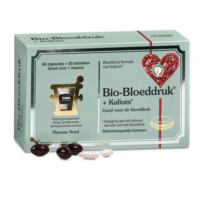 Pharma Nord Bio compresse e capsule per pressione sanguigna e potassio 90 Pezzi