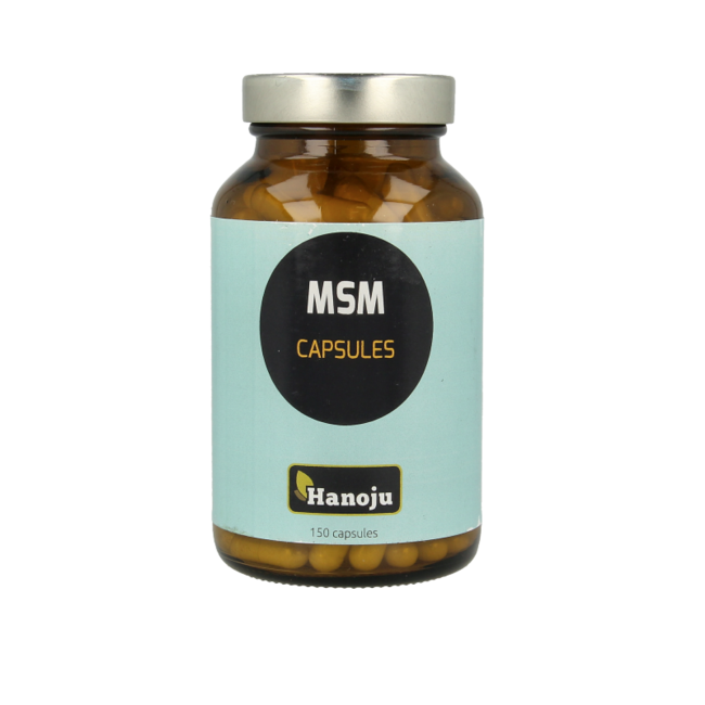 Hanoju MSM metyl 500 mg 150 kapsułek wegetariańskich