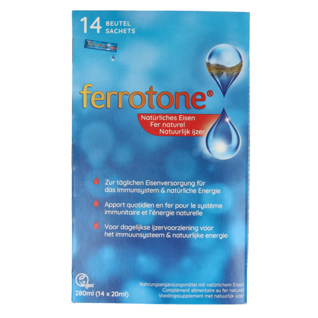 Ferrotone Ferro Naturale 14 x 20ml 14 Pezzi