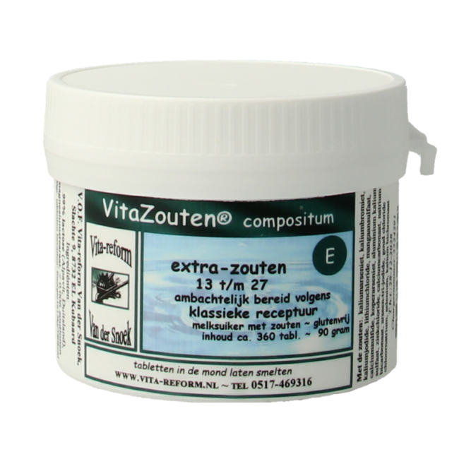 Vitazouten Compositum Extra 13 to 27 360 Tablets