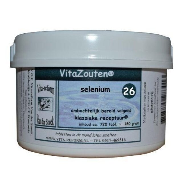 Vitazouten Selenium VitaZout nr. 26 720 Tabletten