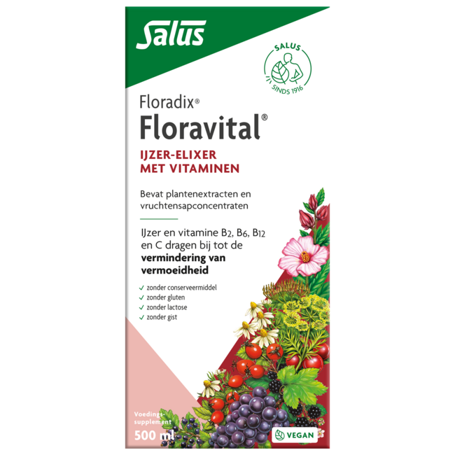 Floradix Floravital 500 Millilitri