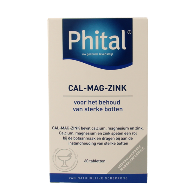 Phital Cal mag zink 60 tabletek