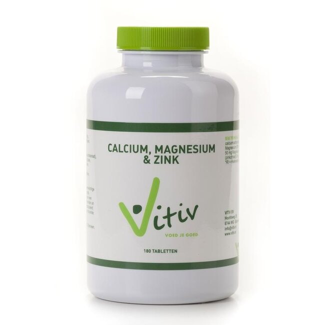 Vitiv Calcio Magnesio e Zinco 180 Compresse
