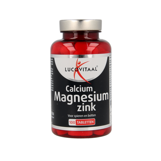 Lucovitaal Calcium Magnesium Zinc 100 Tablets