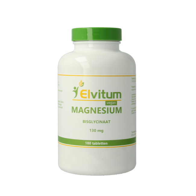 Elvitum Magnesio (bisglicinato) 130 mg 180 comprimidos