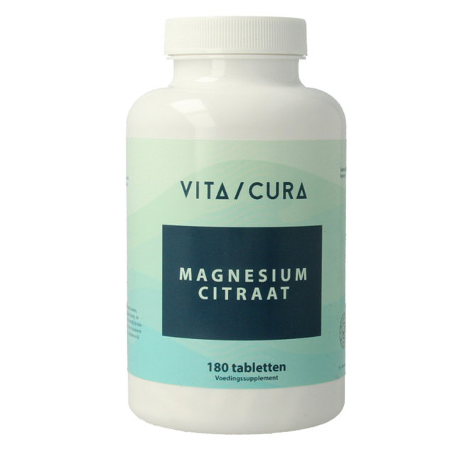Vitacura Magnesium citraat 200 mg 180 Tabletten