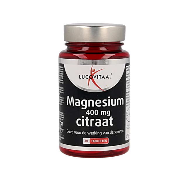 Lucovitaal Magnesio citrato 400mg 30 Compresse