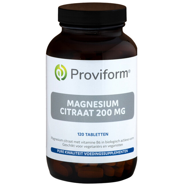 Proviform Magnesium Citrate 200 mg & B6 120 Tablets